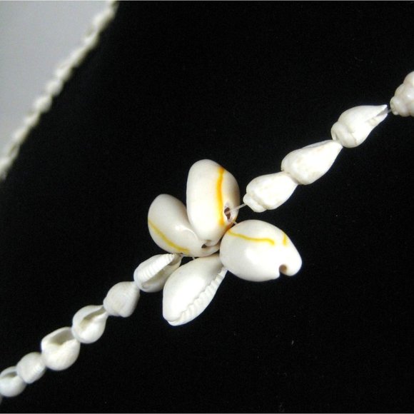 Seashell Necklace  38 In Strand Beaded Shell Beach Sea Ocean Shells NO CLASP - Picture 6 of 8